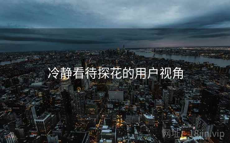 冷静看待探花的用户视角  第2张 冷静看待探花的用户视角  第2张