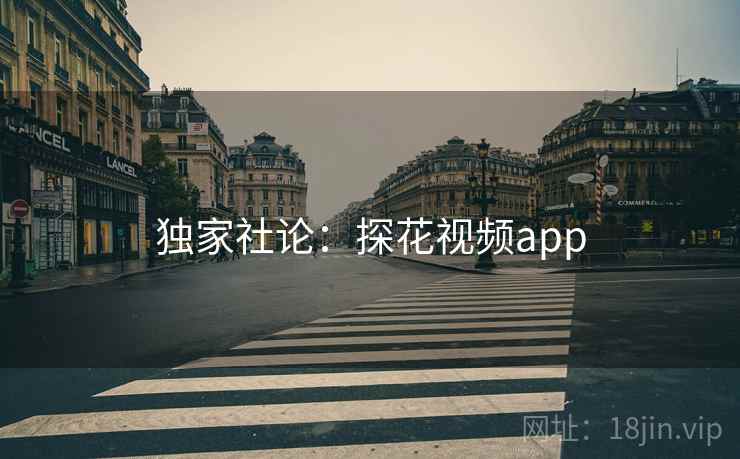 独家社论:探花视频app  第1张 独家社论:探花视频app  第1张