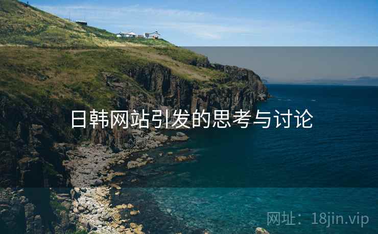 日韩网站引发的思考与讨论  第1张