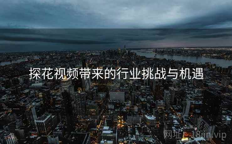 探花视频带来的行业挑战与机遇  第1张 探花视频带来的行业挑战与机遇  第1张