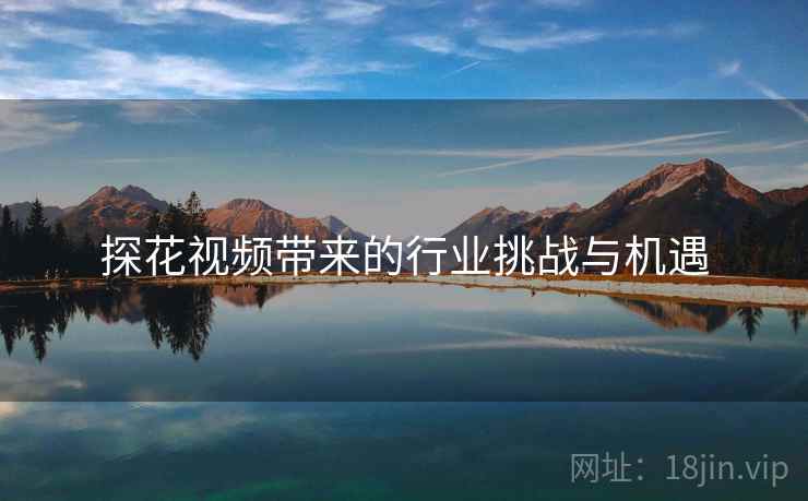 探花视频带来的行业挑战与机遇  第2张 探花视频带来的行业挑战与机遇  第2张
