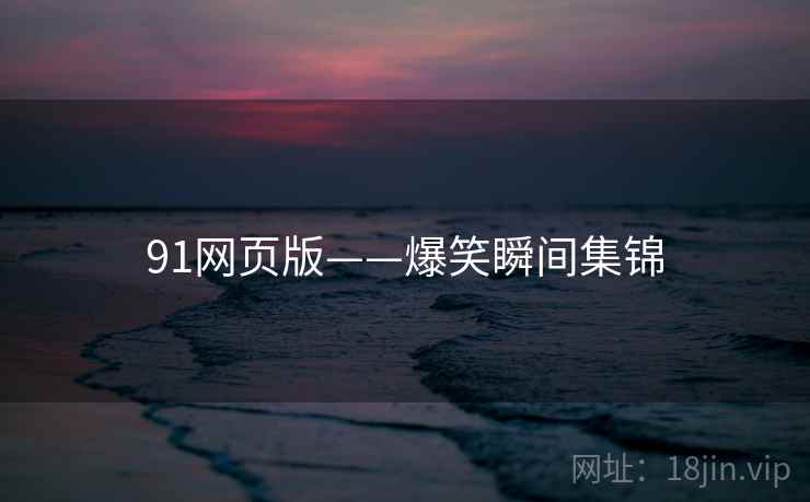 91网页版——爆笑瞬间集锦  第1张