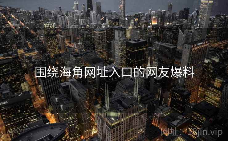 围绕海角网址入口的网友爆料  第1张