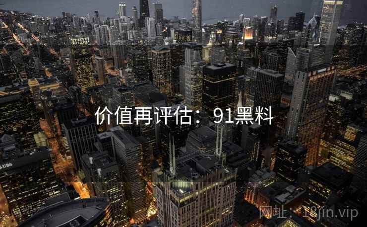 价值再评估:91黑料  第1张 价值再评估:91黑料  第1张